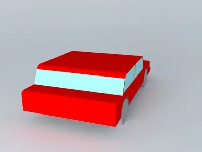 Old Car Free 3D model