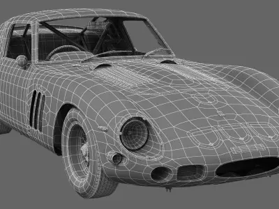 Ferrari 250 GTO - 3729GT - Complete 3D model