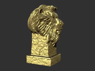 Gondwana Lion replica 3D print model