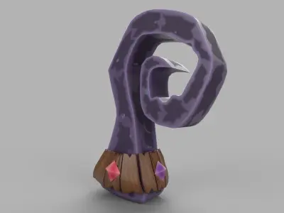 Fictional prop Low-poly 3D model