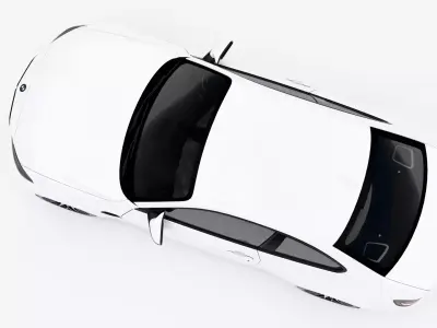 BMW M2 Competition 2019 Low-poly 3D model