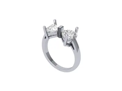 Wedding Ring  3D print model 3