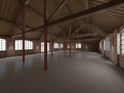 Loft Interior 3D model
