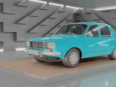 Dacia 1300 3D model