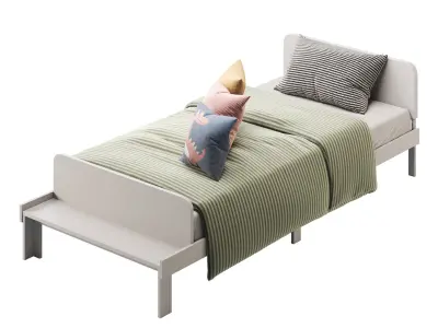 Miniyam Twin Size Bed 3D model