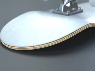 Skateboard - High Quality Realistic Skateboard 3D model