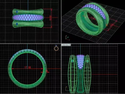 JEWELRY RING o23 3D print model