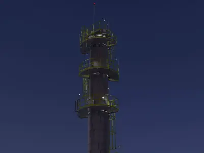 Depropanizer Column - Distillation Column 3D model