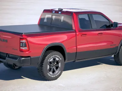 Dodge RAM 1500 Rebel 2019 3D model