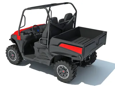 UTV Utility Vehicle 3D model