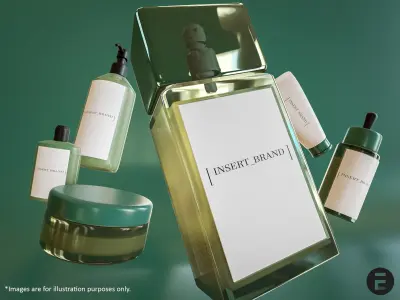 Cosmetic Mockup 3D model