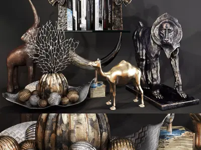 Decor set 61 3D model