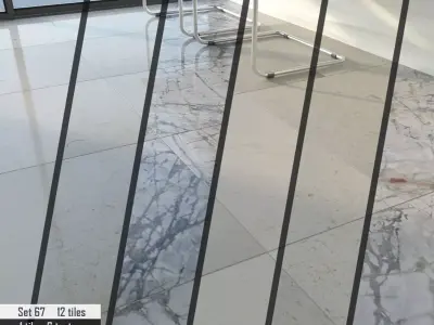 ABC Stone Set 3D model