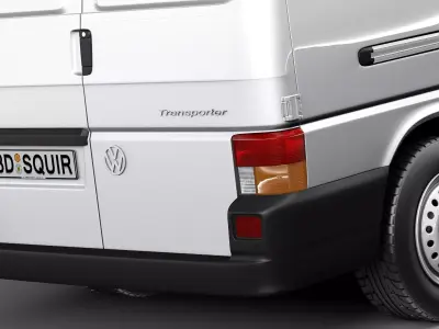Volkswagen T4 Van 1990-2003 3D model
