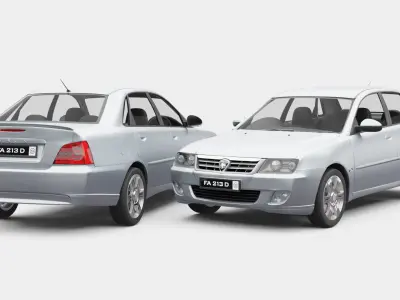 Proton Waja CPS 3D model