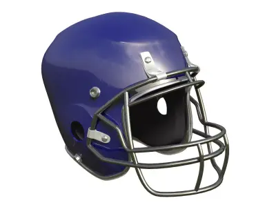 Football helmet 3D model buy