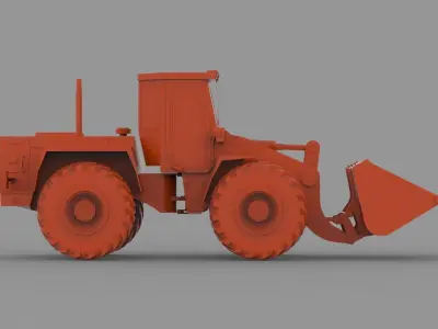 Hanomag 55D 3D print model