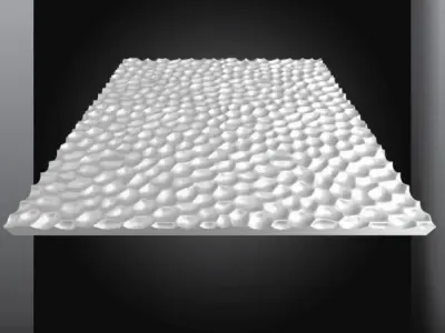 HAMMERED TEXTURE 3D print model