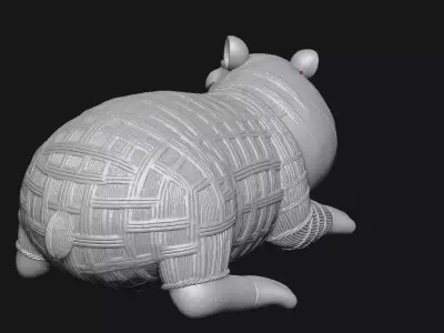 Capybara 3D print model