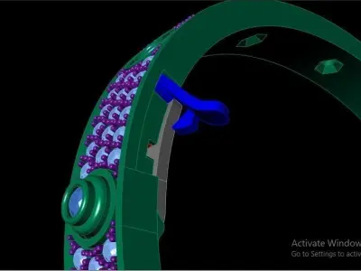 BRACELET CTE SIZE 18 3D print model