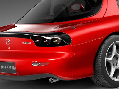 Mazda RX-7 1992-1996 3D model