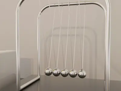 Tv Wall set 3D model