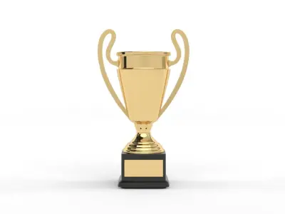 Cups Trophy 3D model 5
