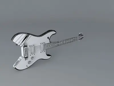 Classic guitar Free 3D model