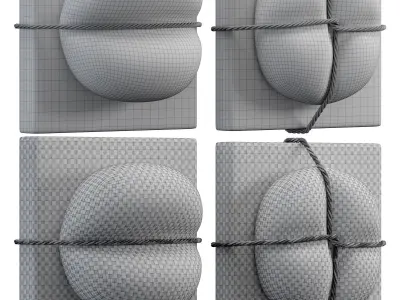 Wall art 7 with 2 materials 3D model