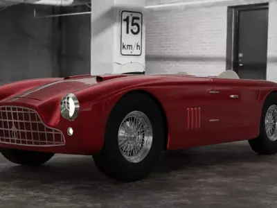 ASTON MARTIN DB3 1953 3D model