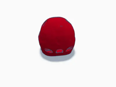 Baseball Helmet 3D Model STL FBX OBJ Digital Download 3D print model
