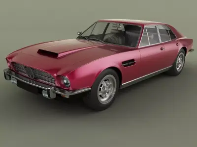 Aston Martin V8 Lagonda 3D model