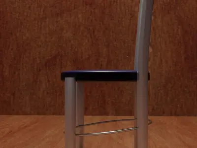 CAFE TABLE CHAIR SET Free 3D model
