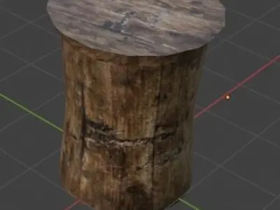 Barrel V1 Low Poly Free low-poly 3D model