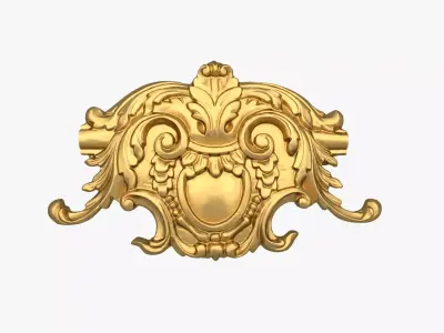 Classic decor ornament 232 3D model