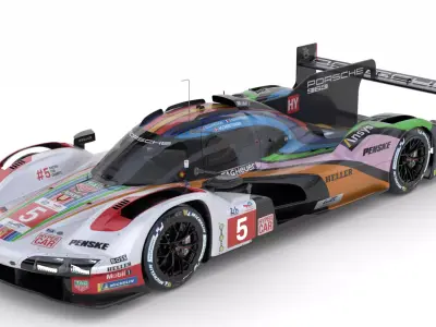 Porsche 963 LMDh 3D model