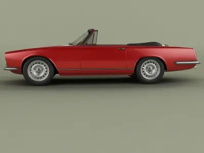 Gordon-Keeble GK1 convertible 3D model