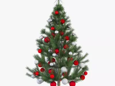 Christmas Tree 150cm v 1 3D model
