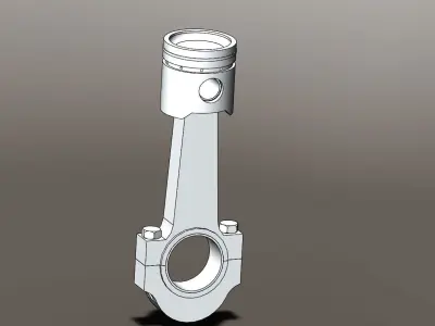 piston assembly 3D model