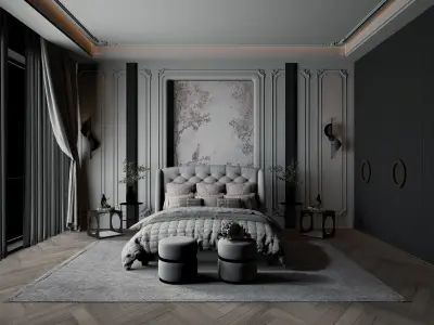 Bedroom 13 3D model