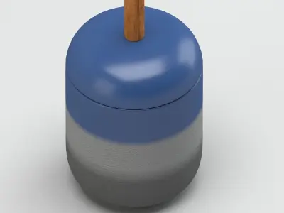 Vase 06 3D model purchase