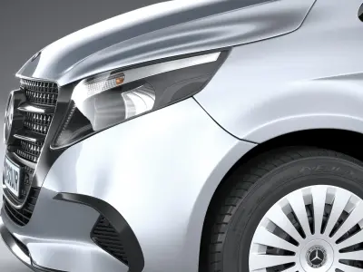 Mercedes-Benz V-Class Regular 2024 3D model