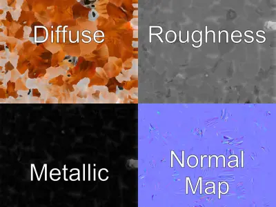 Chestnut Horse Equestrian Environment model pack Low-poly 3D model