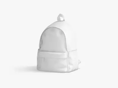 Backpack Low-poly 3D model