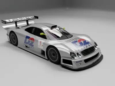 Mercedes-Benz CLK GTR 3D model