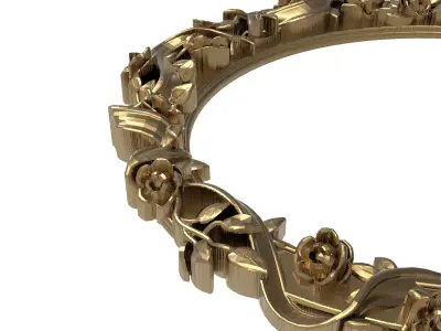 Carved Picture Frame 3D model 31