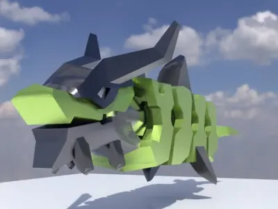 A thingy 2 Free 3D model