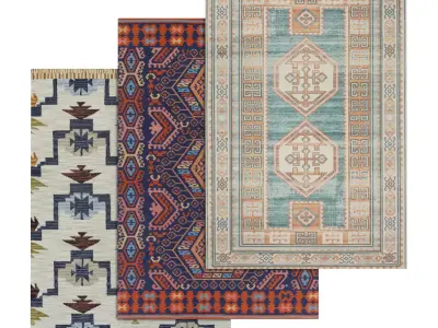 Rug Set 1006 3D model