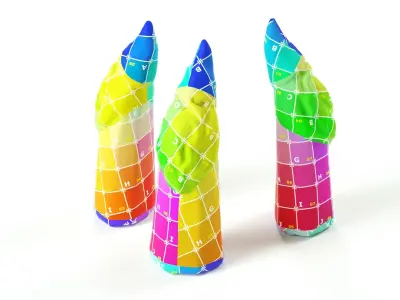 POLYPASTA - concrete imp 01 3D model