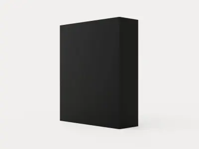 Prague Wardrobe Sliding Doors Narrow Mirror Low-poly 3D model